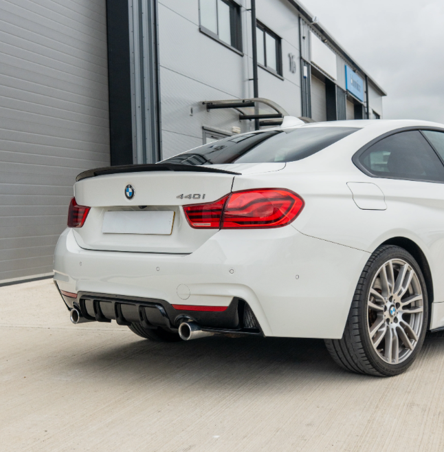 BMW 4er Fx Spoilerlippe schwarzglanz -  CT Design