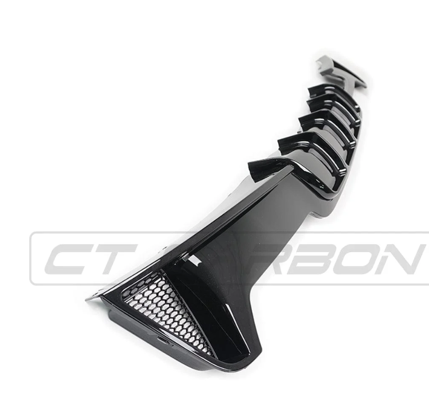 BMW 4er Fx Double Heckdiffusor schwarzglanz - CT Design