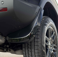 Land Rover Defender Kotschutzlappen schwarzglanz