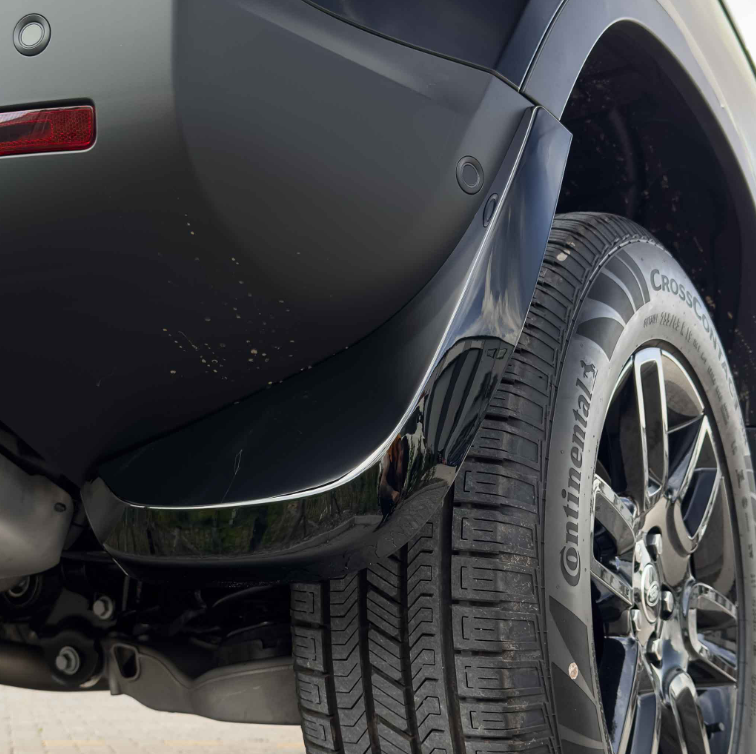 Land Rover Defender Kotschutzlappen schwarzglanz