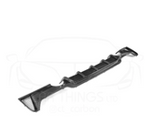 BMW 4er F32 Carbon Heckdiffusor Dual Exhaust MP Style - CT Design