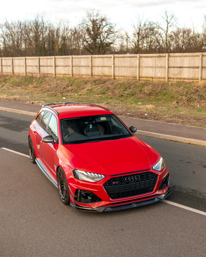 AUDI RS4 B9.5 Carbon Frontlippe - CT Design