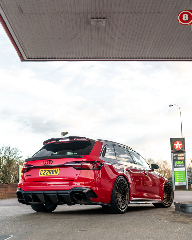 AUDI A4/S4RS4 B9 & 9.5 Carbon Kofferraumspoiler - CT Design