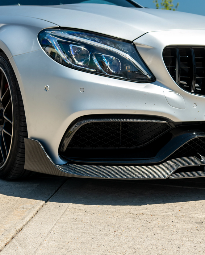 Mercedes C63 W205 Coupe Carbon Frontlippe - B Style