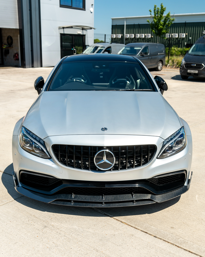 Mercedes C63 W205 Coupe Carbon Frontlippe - B Style