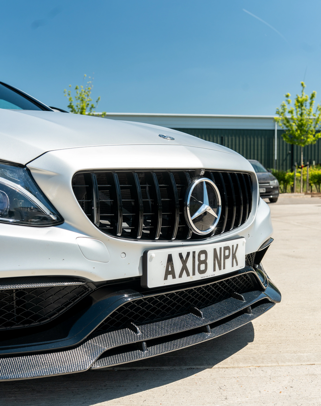 Mercedes C63 W205 Coupe Carbon Frontlippe - B Style