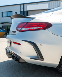 Mercedes C63 W205 Coupe Carbon Heck Canards