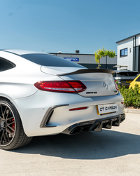 Mercedes C63 W205 Coupe Carbon Heck Canards