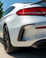 Mercedes C63 W205 Coupe Carbon Heck Canards