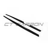 BMW M3/M4 F8x Schwarzglanz Seitenschweller MP Style - CT Design