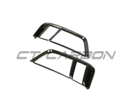 Audi R8 Vorfacelift Carbon Heckgrillabdeckung - CT Design