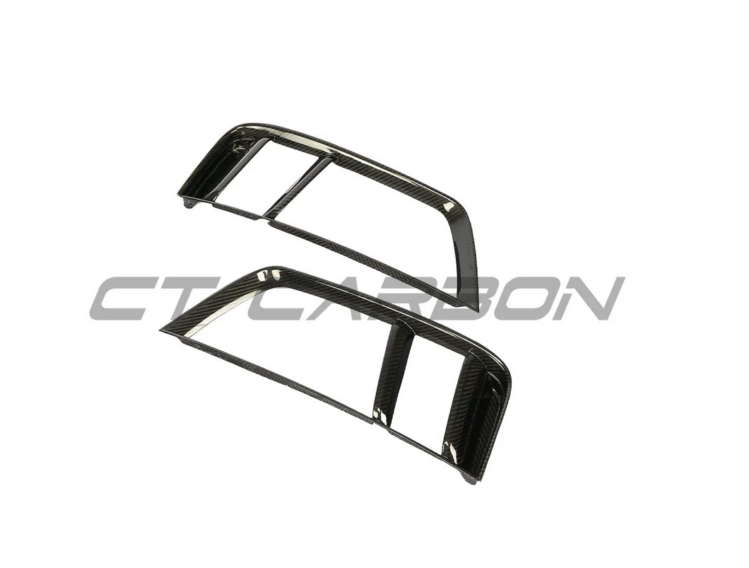 Audi R8 Vorfacelift Carbon Heckgrillabdeckung - CT Design