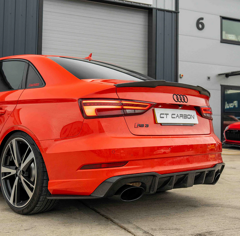 Audi A3/S3/RS3 8V Carbon Heckspoilerlippe - CT Design