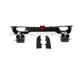 BMW 3er G20/G21 Heckdiffusor schwarzglanz - CT Design