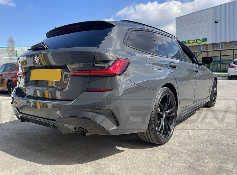 BMW 3er G20/G21 Heckdiffusor schwarzglanz V3 - CT Design (Kopie)