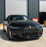 BMW 4er G22/G23 Frontlippe V1 schwarzglanz - CT Design