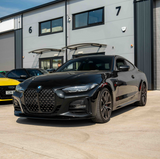 BMW 4er G22/G23 Frontlippe V1 schwarzglanz - CT Design