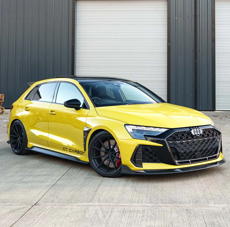 Audi RS3 8Y Facelift Sportback Carbon Kit V3 - CT Design  | DTC Gutachten