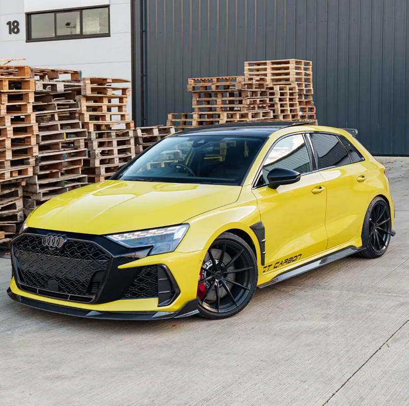 Audi RS3 8Y Facelift Sportback Carbon Kit V3 - CT Design  | DTC Gutachten