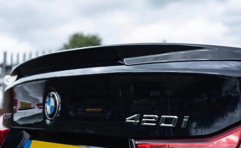 BMW 4er F36 Spoilerlippe schwarzglanz -  CT Design