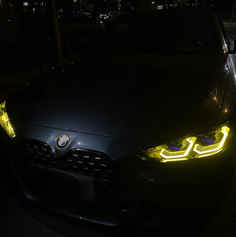 BMW M3/M4 G80/G81/G82/G83 Adaptive Yellow DRL