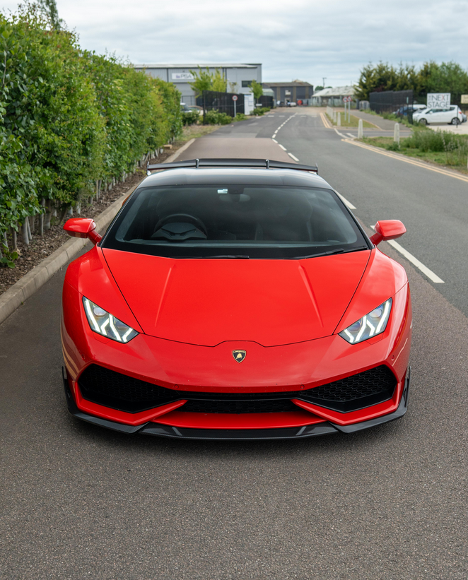 Lamborghini Huracan LP-610 Carbon Frontlippe - CT Design