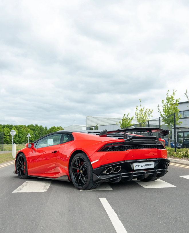 Lamborghini Huracan LP-610 Carbon Heckdiffusor - CT Design