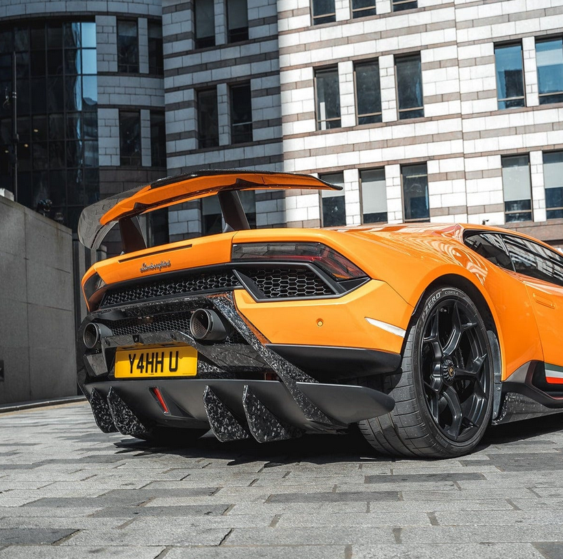Lamborghini Huracan Performante Carbon Diffusor Finnen - CT Design