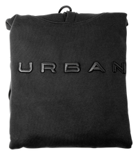 URBAN Hoodie Black Leather