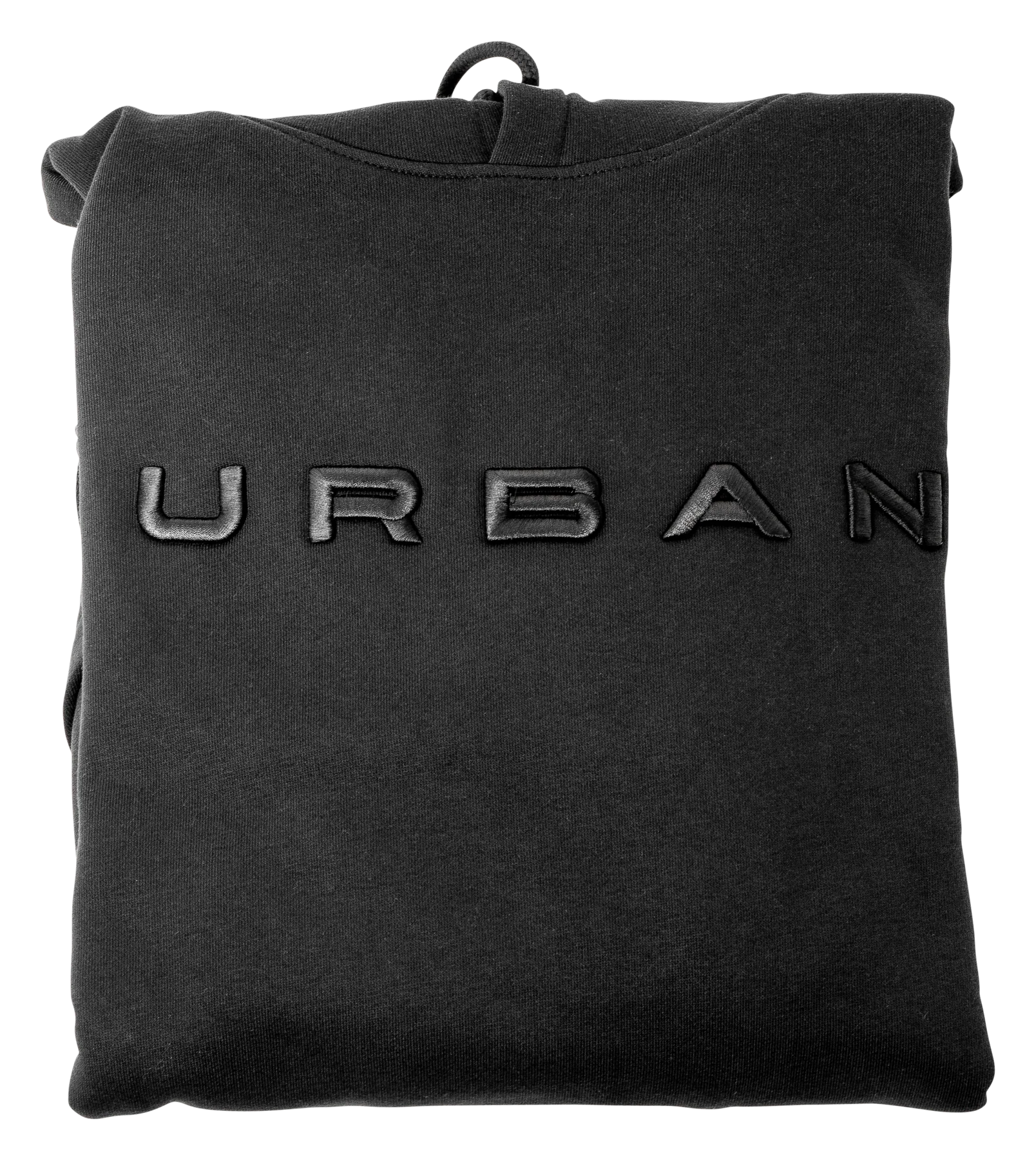 URBAN Hoodie Black Leather