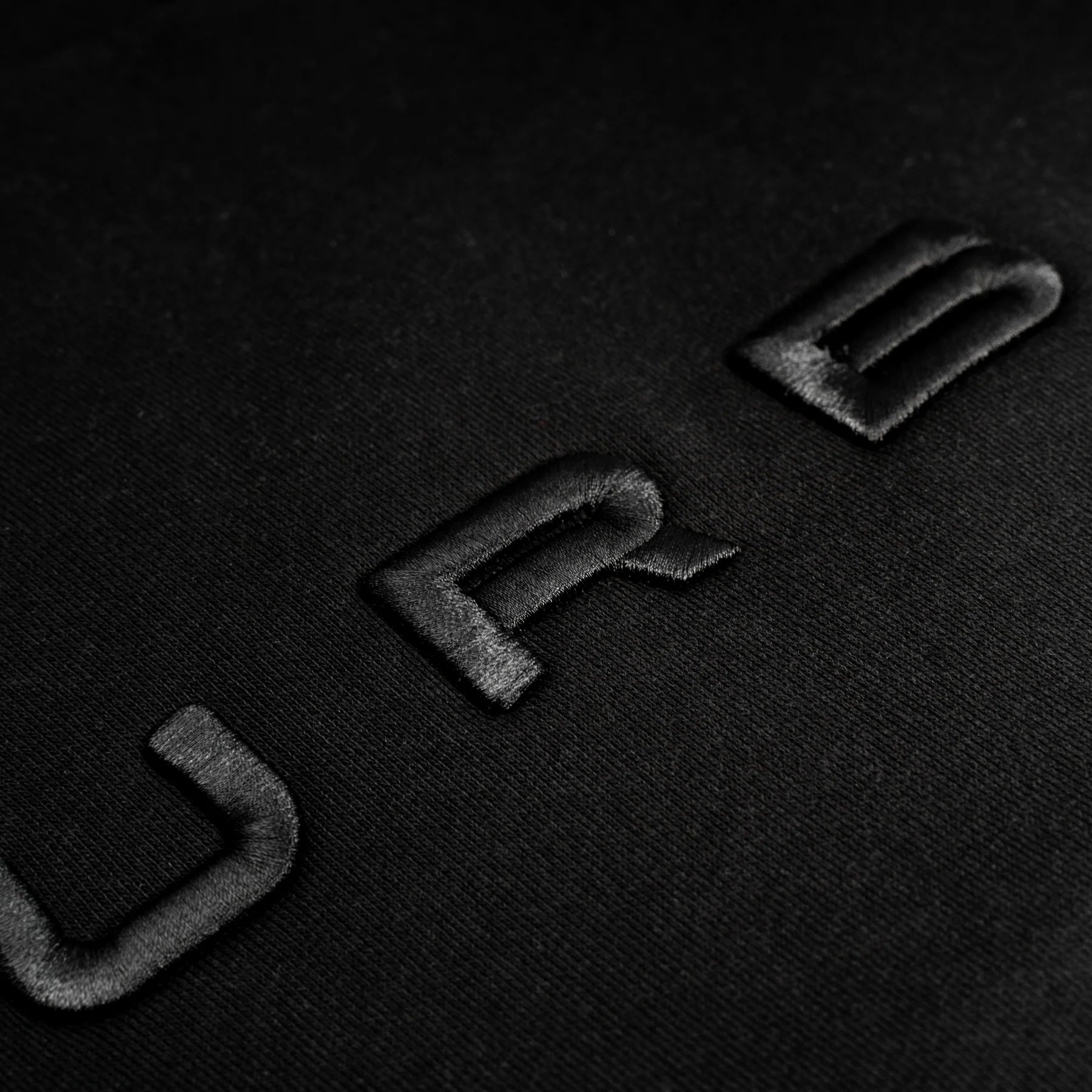 URBAN Hoodie Black Leather