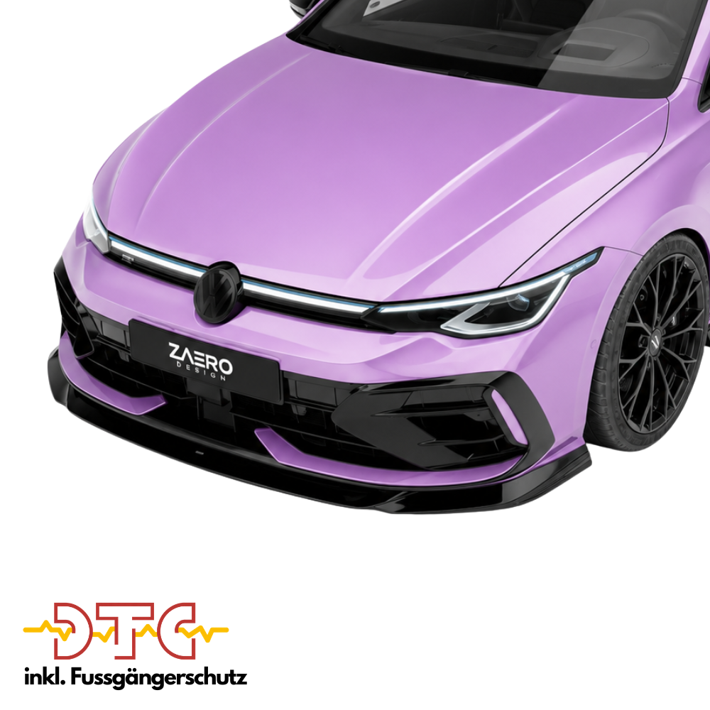 VW Golf 8R Facelift EVO-1 Frontlippe | DTC Gutachten