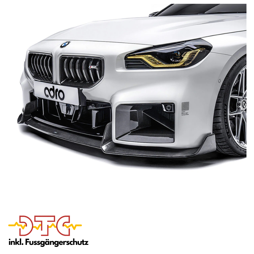 BMW G87 M2 Carbon Frontlippe - ADRO | DTC Gutachten