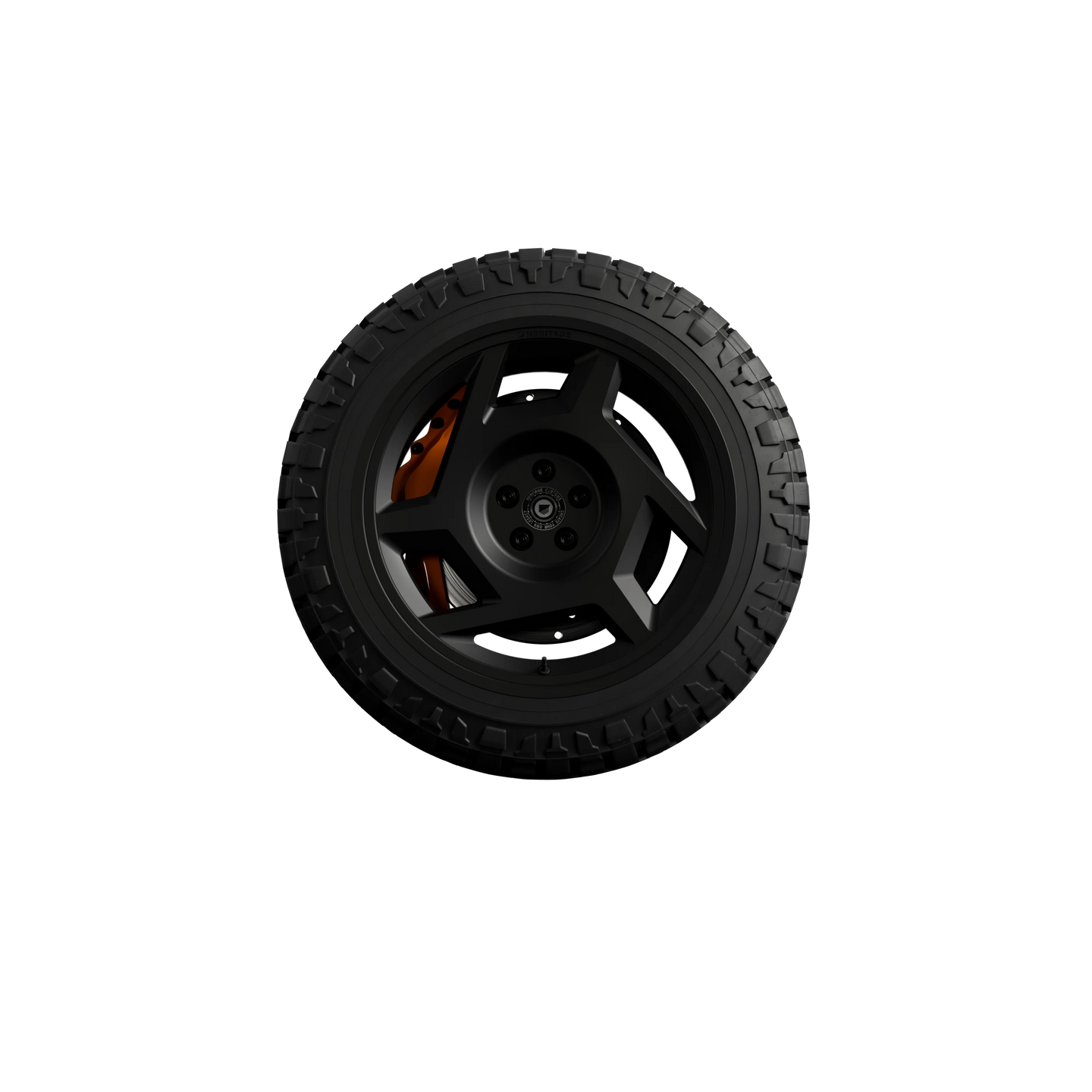 Black Crow 22" - Gloss black