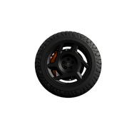 Black Crow 22" - Gloss black