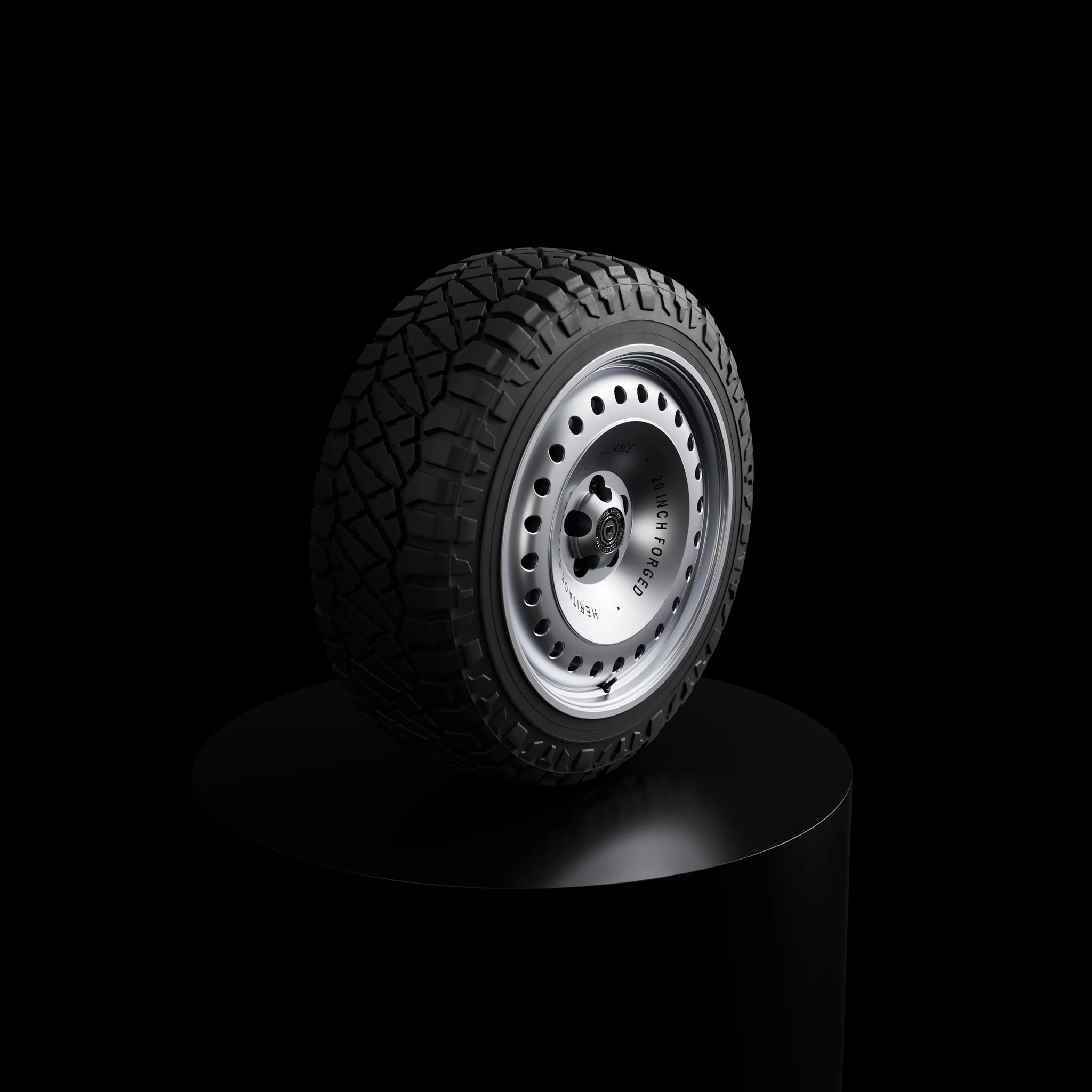Rock Dust 20" - aluminum diamond cut