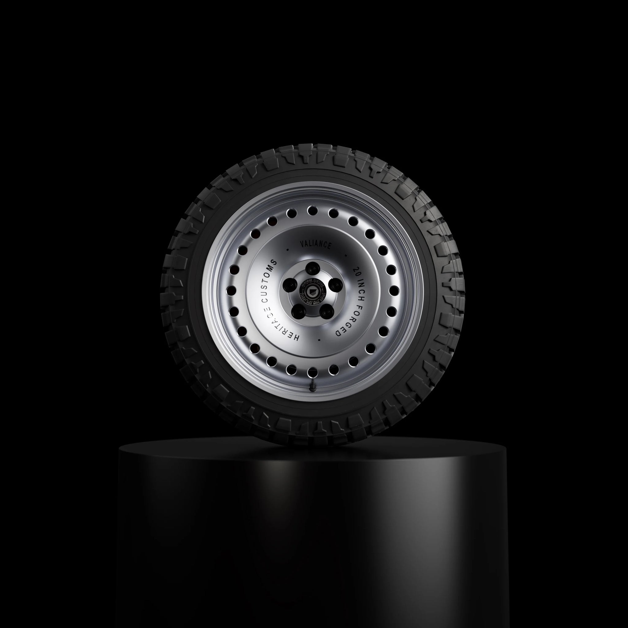 Rock Dust 20" - aluminum diamond cut