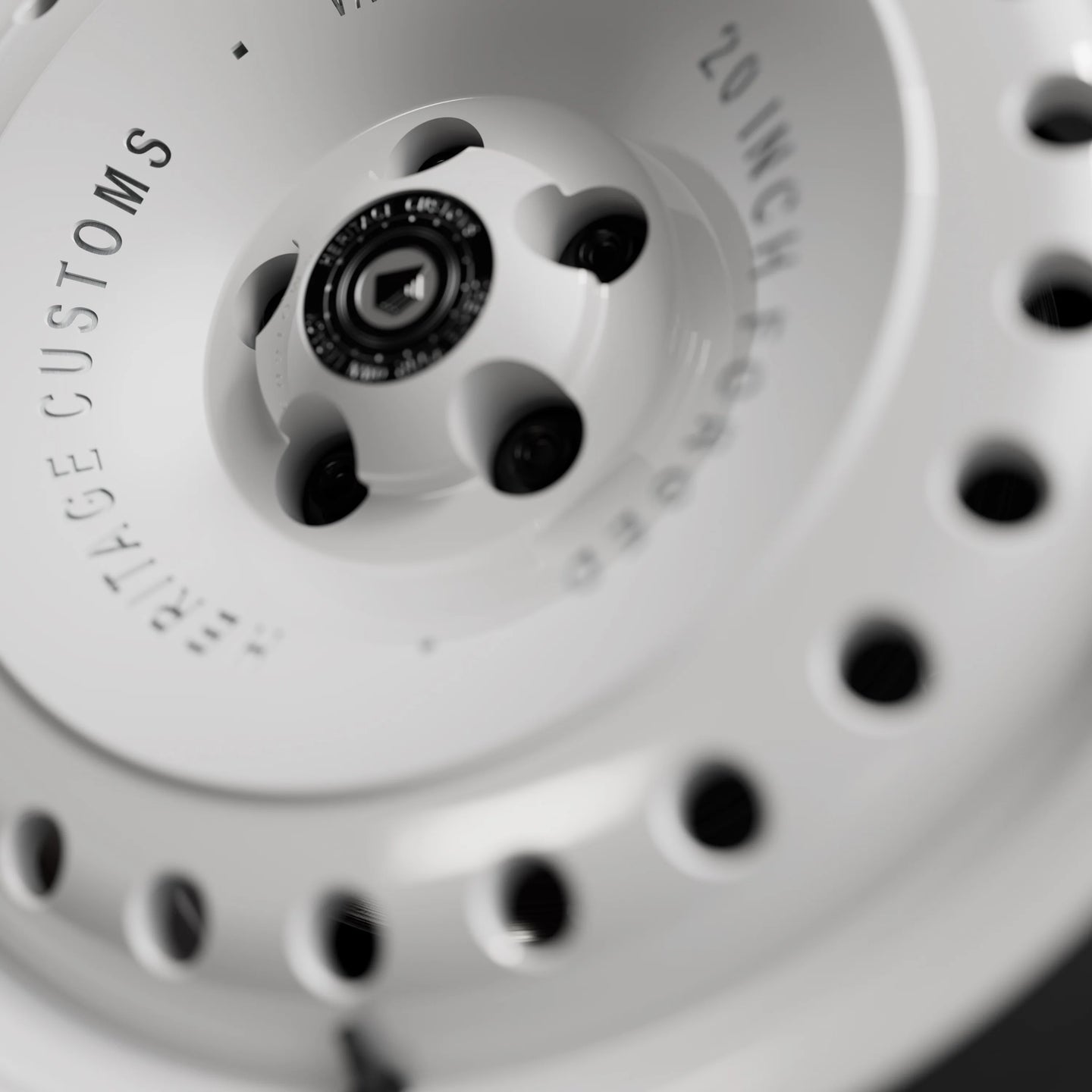 Rock Dust 20" - gloss white