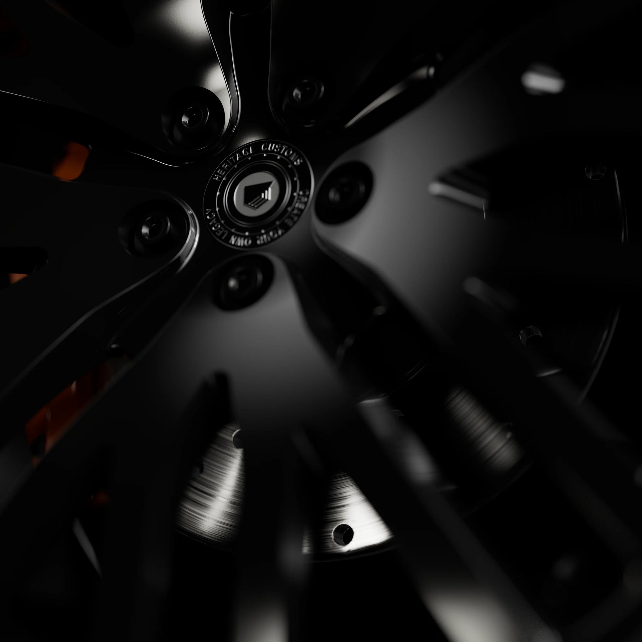 Black Crow 22" - Gloss black