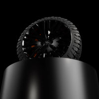 Black Crow 22" - Gloss black