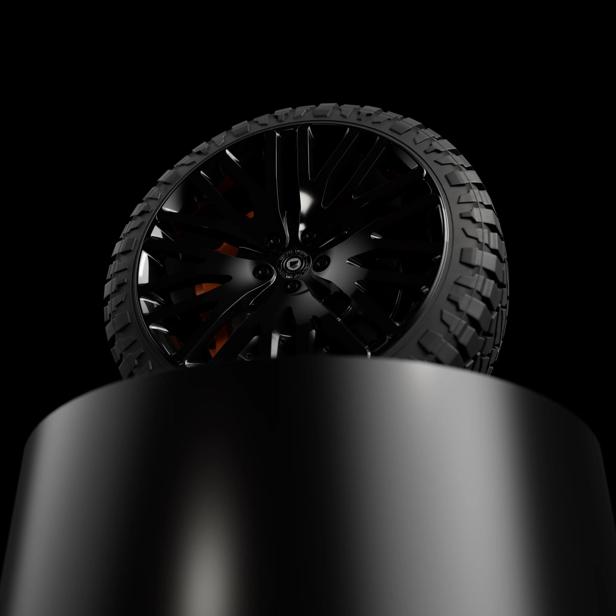 Black Crow 22" - Gloss black