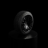 Black Crow 22" - Gloss black