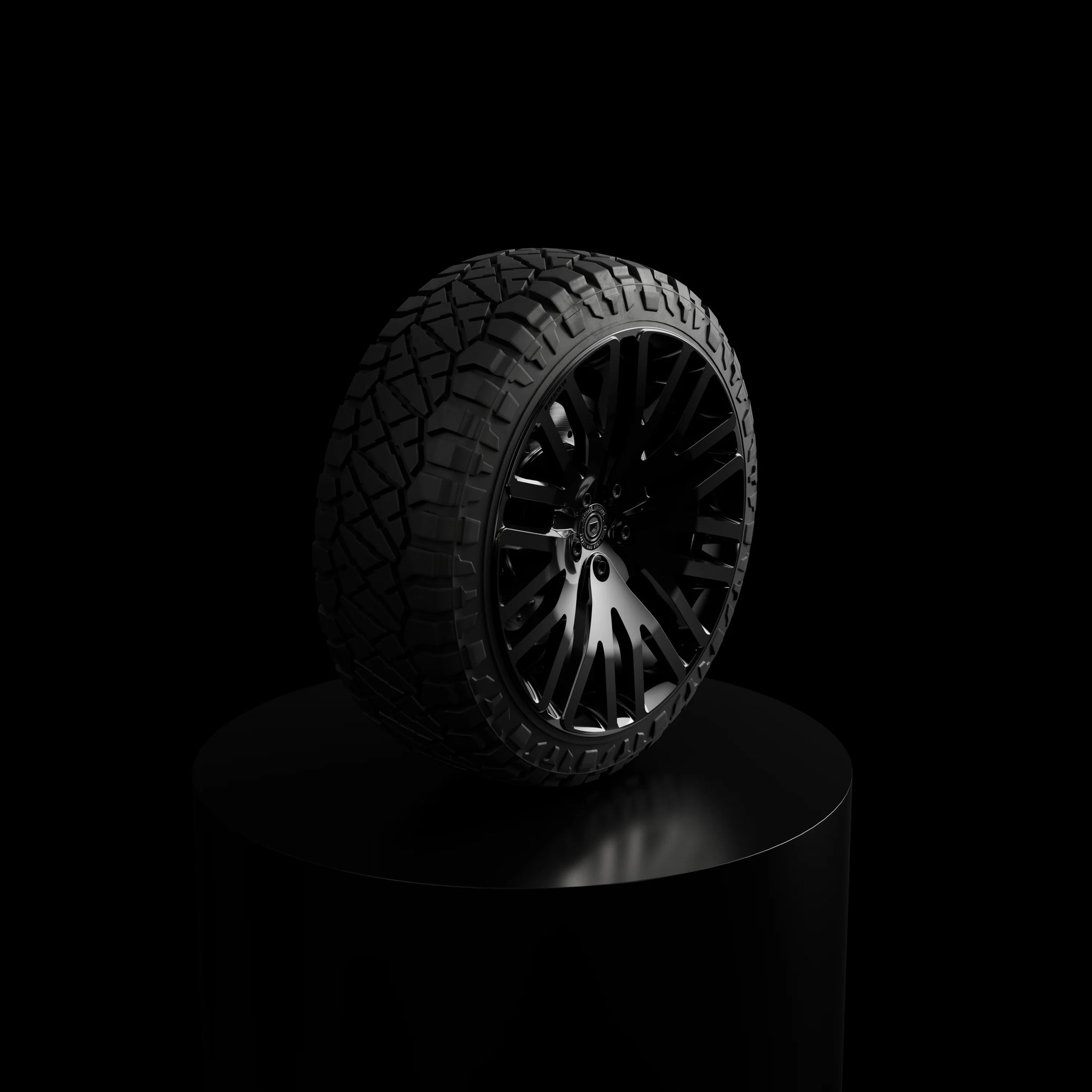 Black Crow 22" - Gloss black