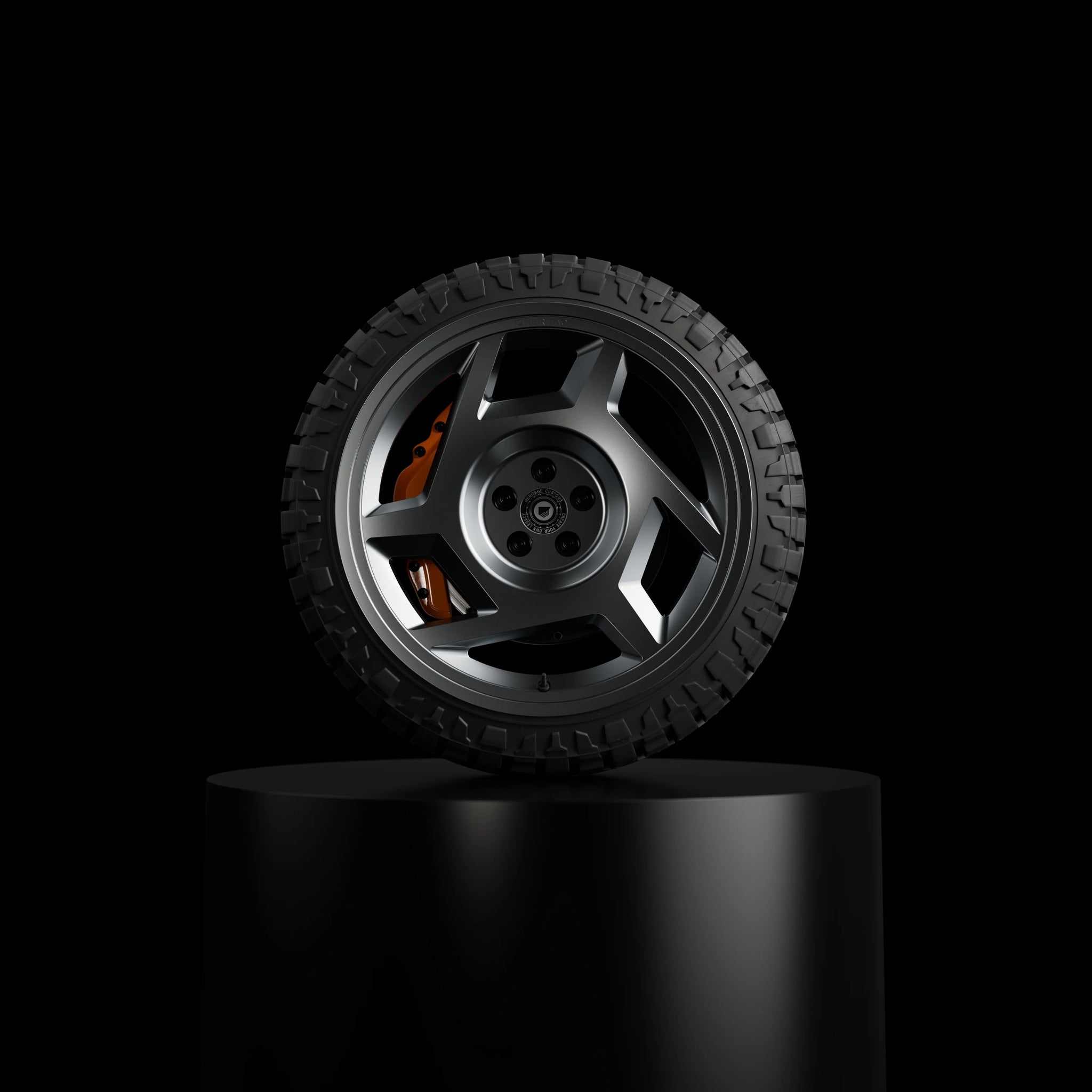 Canned heat - 22" - Gun metal