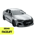 Audi RS3 8Y Facelift Sedan Carbon Kit V1 - CT Design  | DTC Gutachten