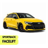 Audi RS3 8Y Facelift Sportback Carbon Kit V3 - CT Design  | DTC Gutachten