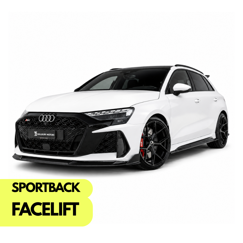 Audi RS3 8Y Facelift Sportback Carbon Kit V2 - CT Design  | DTC Gutachten