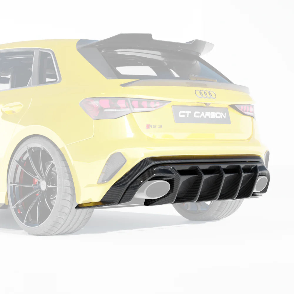 Audi RS3 8Y Facelift Heckdiffusor  - CT Design