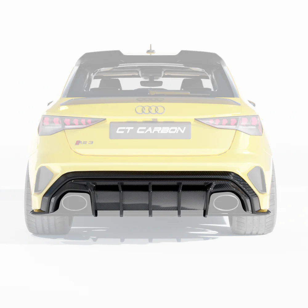 Audi RS3 8Y Facelift Heckdiffusor  - CT Design