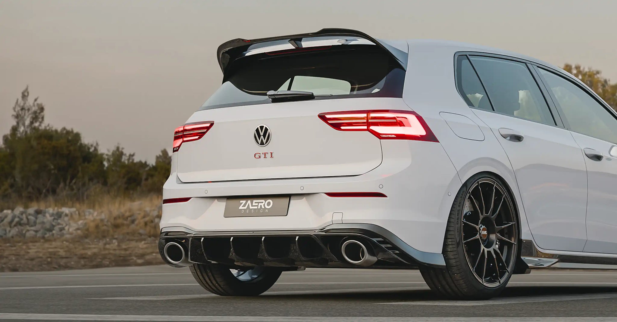EVO-1 Diffusor für VW Golf 8 GTI Clubsport